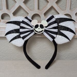 Disney Black and White Halloween Headband